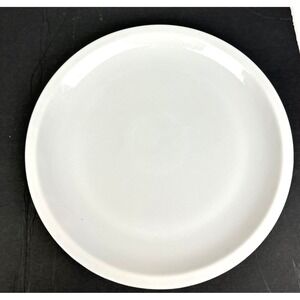 Saturnia Round White Porcelain Serving Platter 12" Diameter Made in Italy